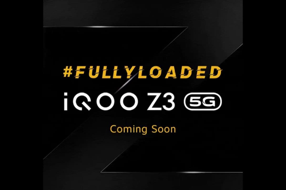 iQoo Z3 With Snapdragon 768G SoC to Launch in India Soon, Will Retail Via Amazon
