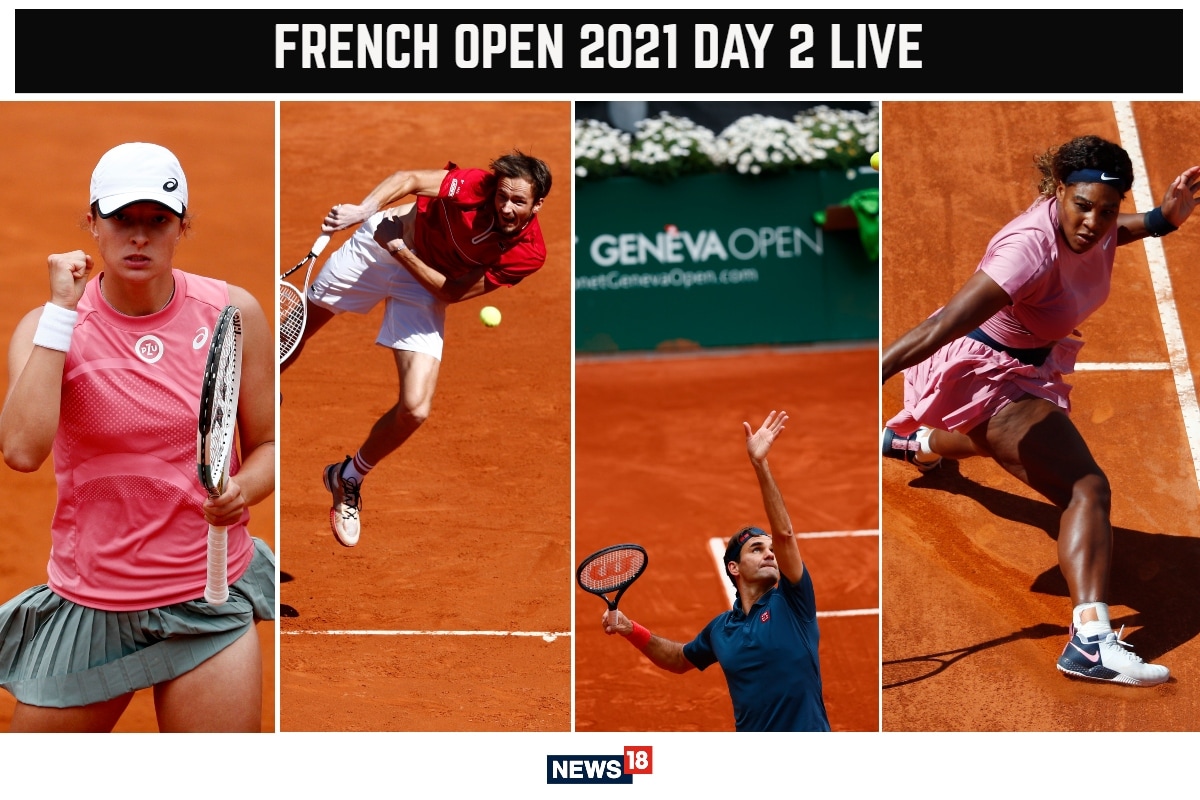 French Open 2021 Day 2 Highlights Naomi Osaka Withdraws; Federer, Medvedev and Swiatek Get Easy Wins