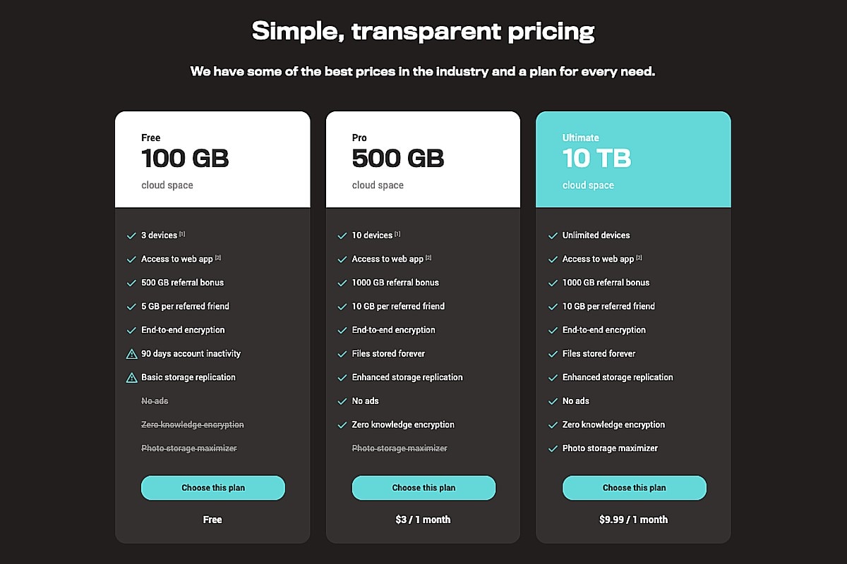 100gb cloud storage free