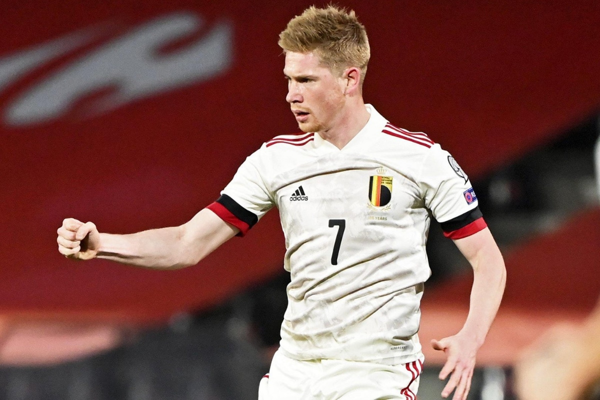 Good News For Red Devils Fans Kevin De Bruyne Teams Up With Belgium Squad After Surgery