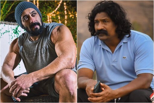 Salman Khan (L), Pravin Tarde