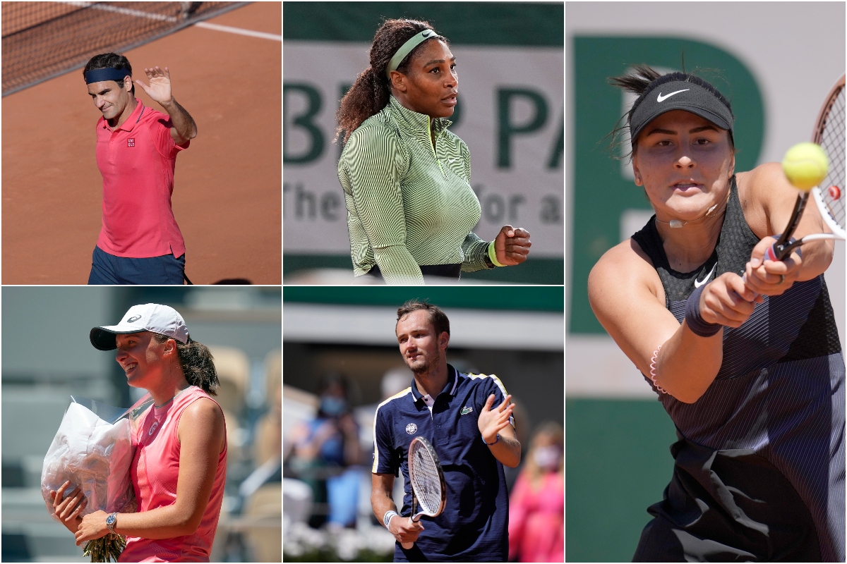 French Open 2021 Full Results, Day 2: Federer, Serena, Swiatek into ...