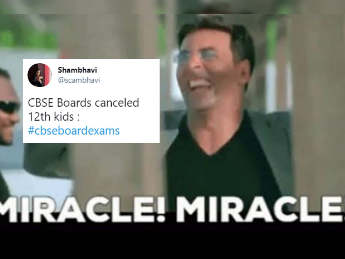 Cbse Class 12 Board Exams Scrapped But Backbenchers Of Twitter Have Topped With Memes