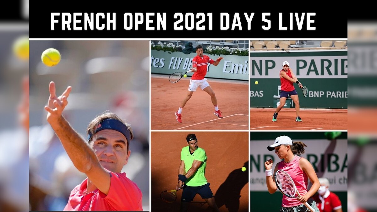 French Open 2021 Day 5 Highlights: Federer, Djokovic and Swiatek Enter Round 3 as Barty Withdraws