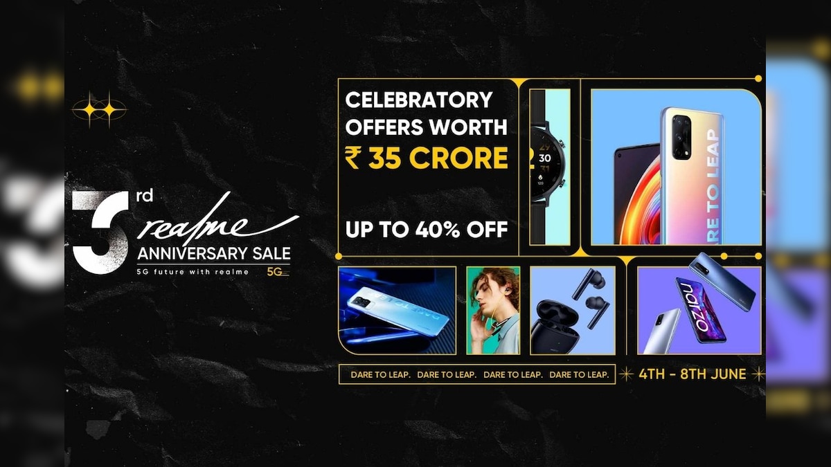 Third Realme Anniversary Sale Starts Today: Best Deals on Realme Narzo 30 Series, X7 Pro 5G and More