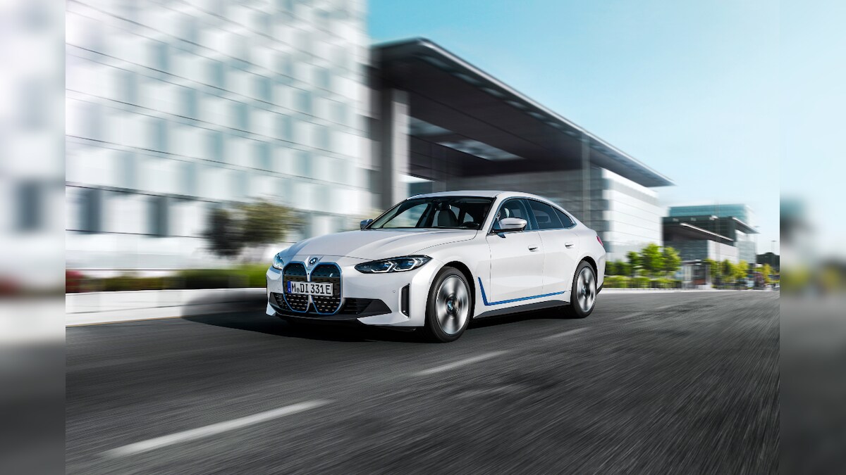 Upcoming BMW i4 Electric Sedan Unveiled Globally, Gets 590 Km Range on ...