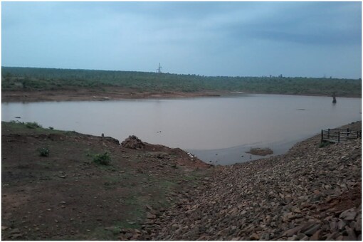 A big main pond that has been constructed in the village (Pic: Shahroz Afridi)
