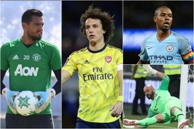 Fernandinho, David Luiz, Sergio Romero and Other Players Released by English Premier League Clubs, In Pics Fernandinho, David Luiz, Sergio Romero and Other Players Released by English Premier League Clubs, In Pics