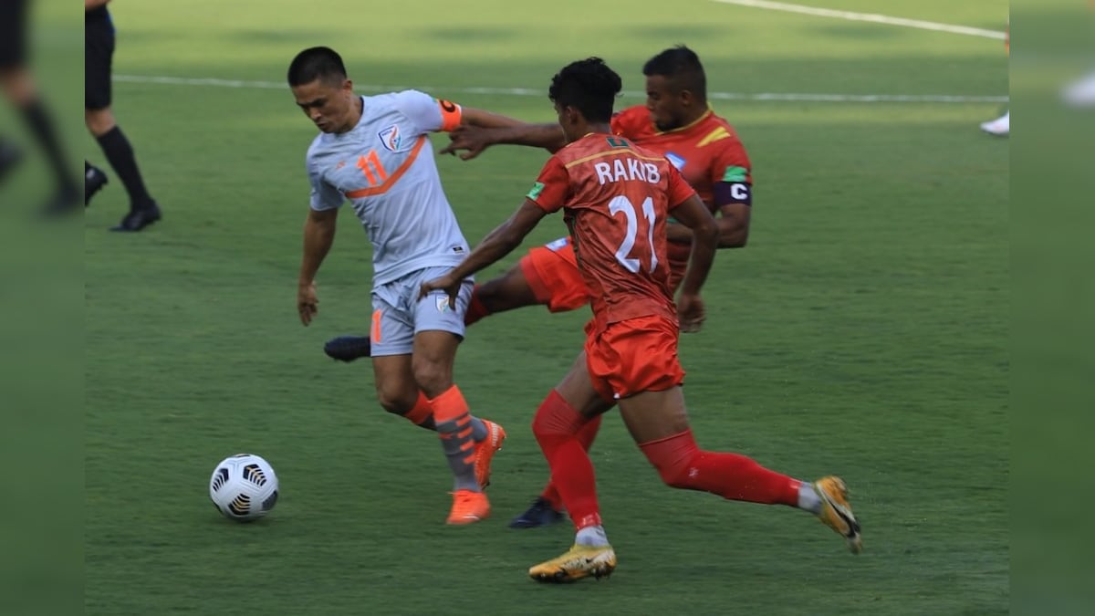 India vs Bangladesh HIGHLIGHTS, FIFA World Cup 2022 Qualifiers: Sunil Chhetri Scores Twice as India Win 2-0