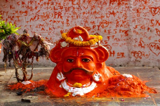 Idol of Shani Dev (Image by shutterstock / Representational)