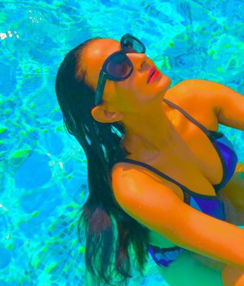 She sets water on fire in sexy swimwear. (Instagram) She sets water on fire in sexy swimwear. (Instagram)