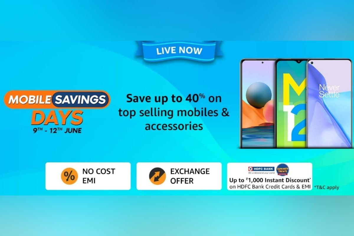 Amazon Mobile Saving Days Sale June 21 Edition Now Live In India Cool Deals On Redmi Note 10 Mi 10i