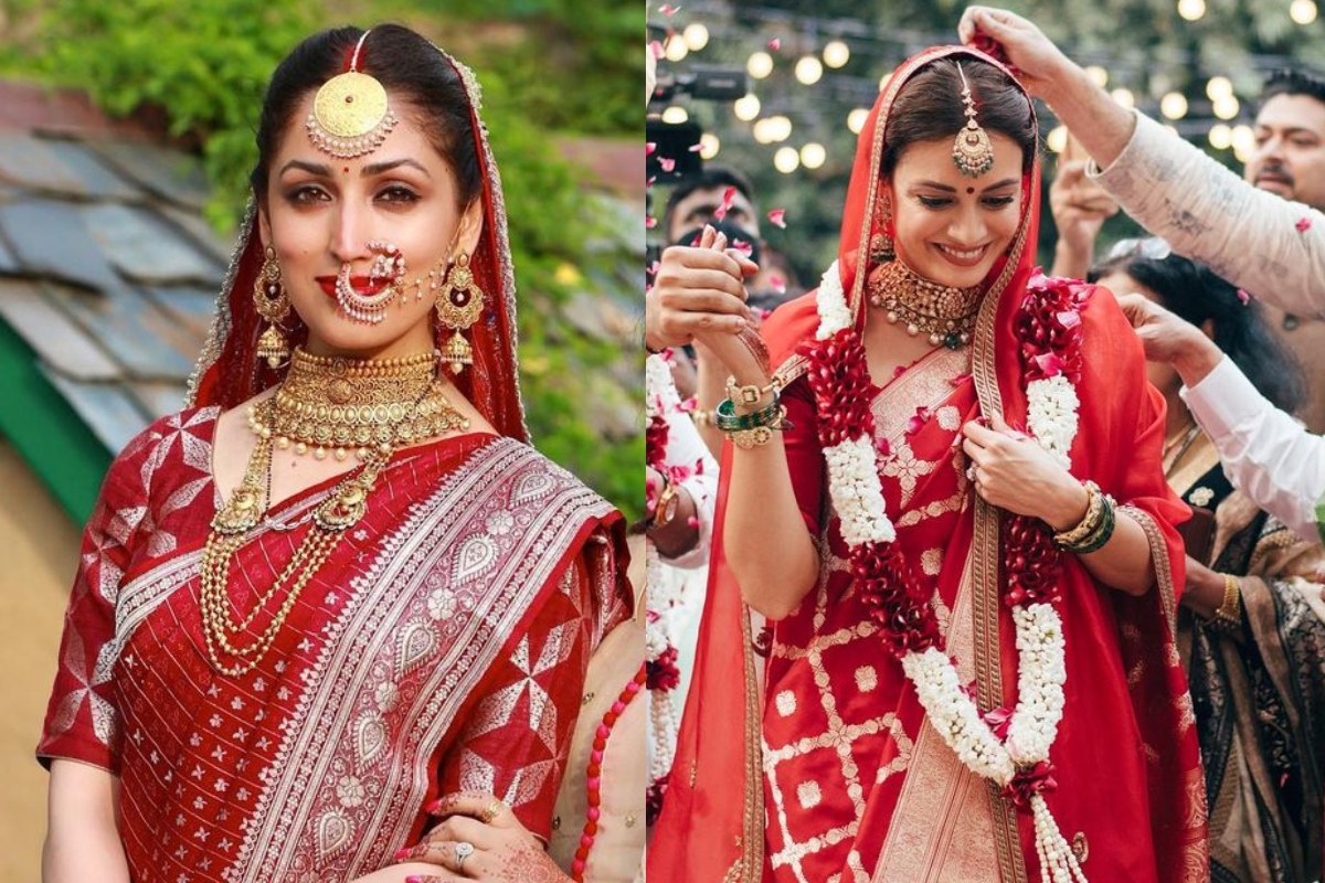 bollywood actresses in bridal look