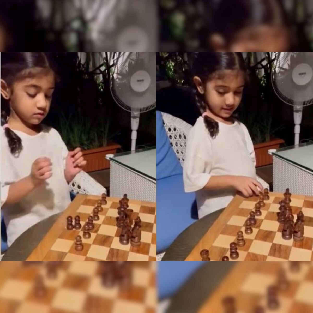 Sneha Reddy Shares Adorable Video of Daughter Arha Playing Chess