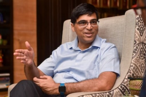 Indian Grandmaster Viswanathan Anand during an interview (Photo Credit: PTI)