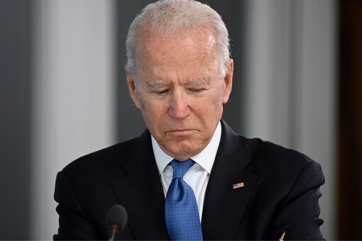 File photo of US President Joe Biden. 