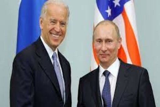 File photo of Russian President Vladimir Putin and his US counterpart Joe Biden. 