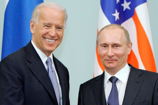 UnBiden with Russia PM Vladimir Putin. (AP/File) 