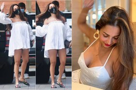 Malaika Arora Looks Sexy In Mini White Off-Shoulder Dress, See The Diva Stun In White