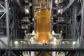 NASA Finishes Assembling Artemis Mission Rocket That Aims to Return Humans to Moon