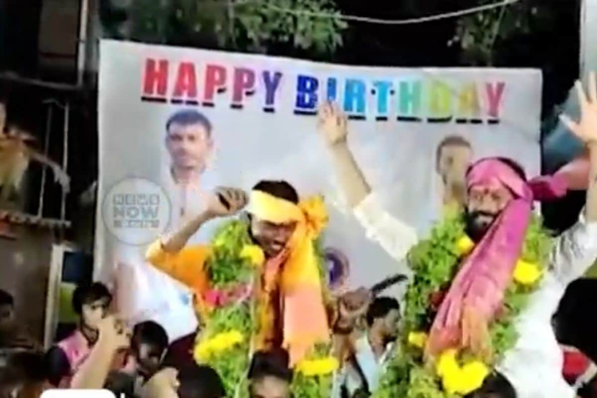 You are currently viewing Crowd Celebrates Birthday with Swords and Knives with No Masks amid Covid-19 Lockdown in Hyderabad