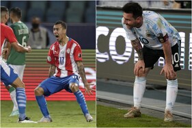 Lionel Messi Scores but Chile Hold Argentina, Paraguay Thrash 10-man Bolivia 3-1 | In Pics