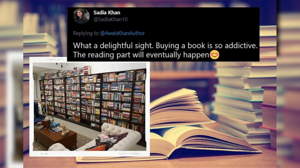 Author Shares Photo of Personal Library With 4,000 Books, Netizens Call it 'Delightful Sight'