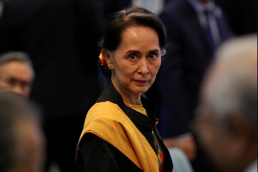 File photo of Aung San Suu Kyi. 