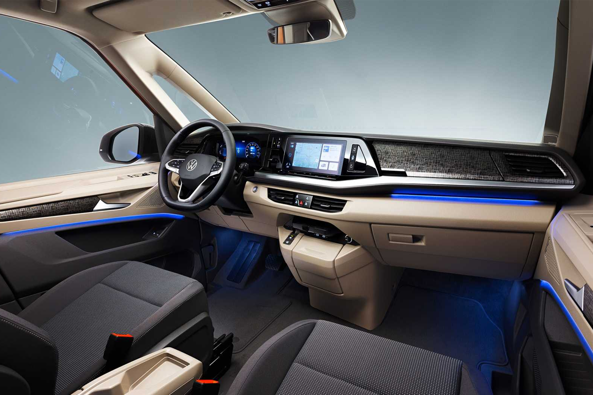 Vw Multivan Design In Pics: 2022 Volkswagen Multivan Unveiled, See Images of Design ...