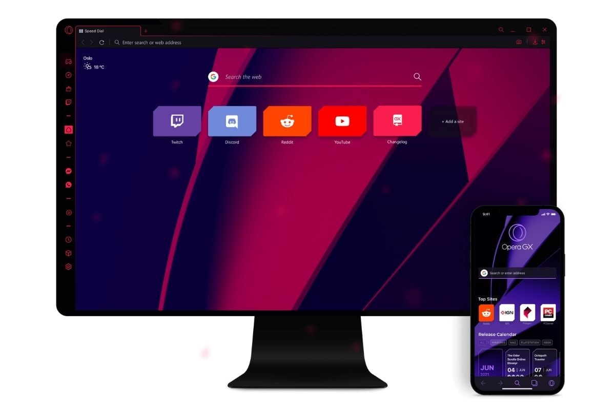 Opera GX Gaming Browser Update Adds Discord Integration and Other