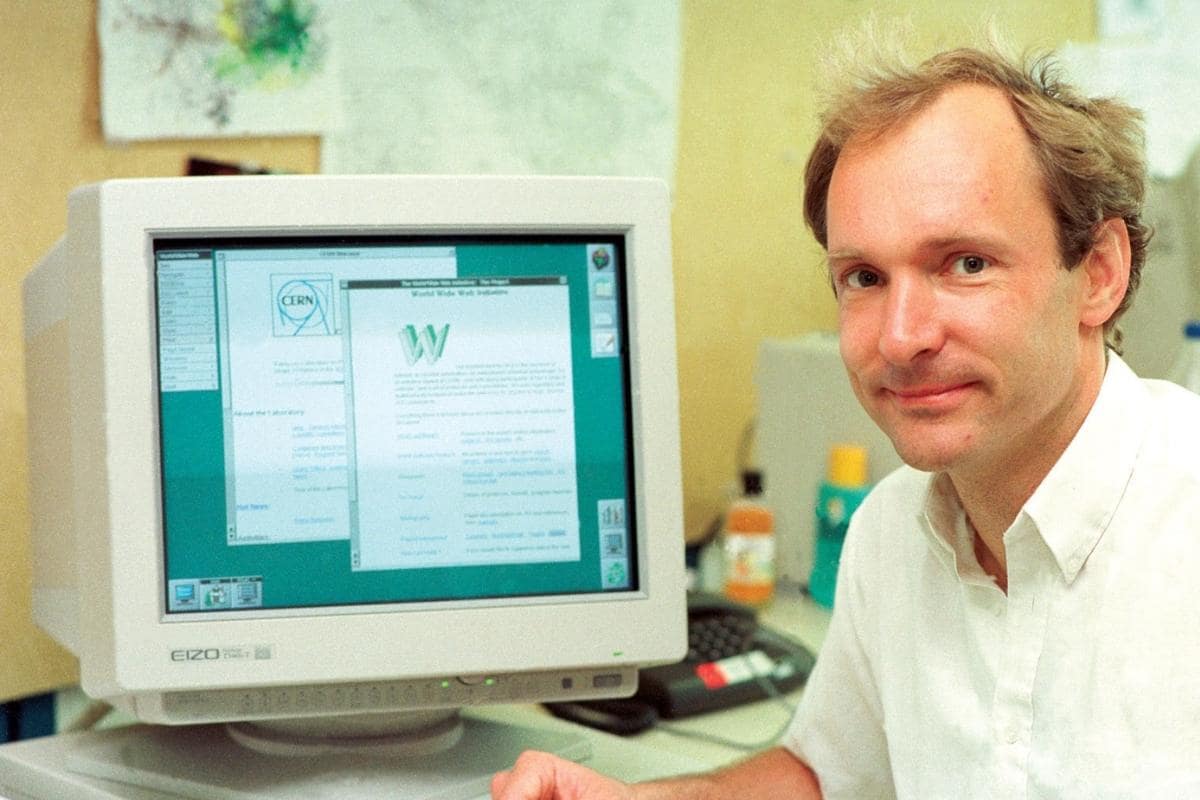 The original source code for the World Wide Web that was written by its inventor Tim Berners-Lee is up for sale at Sotheby’s as part of a non-fungib