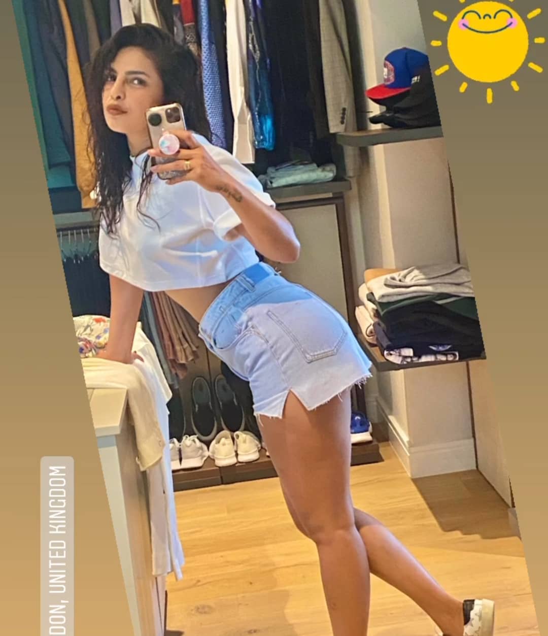 Priyanka Chopra's latest Instagram story is giving hot girl summer vibes. Scroll ahead as we roundup some of her hottest summer looks. (Image: Instagram)