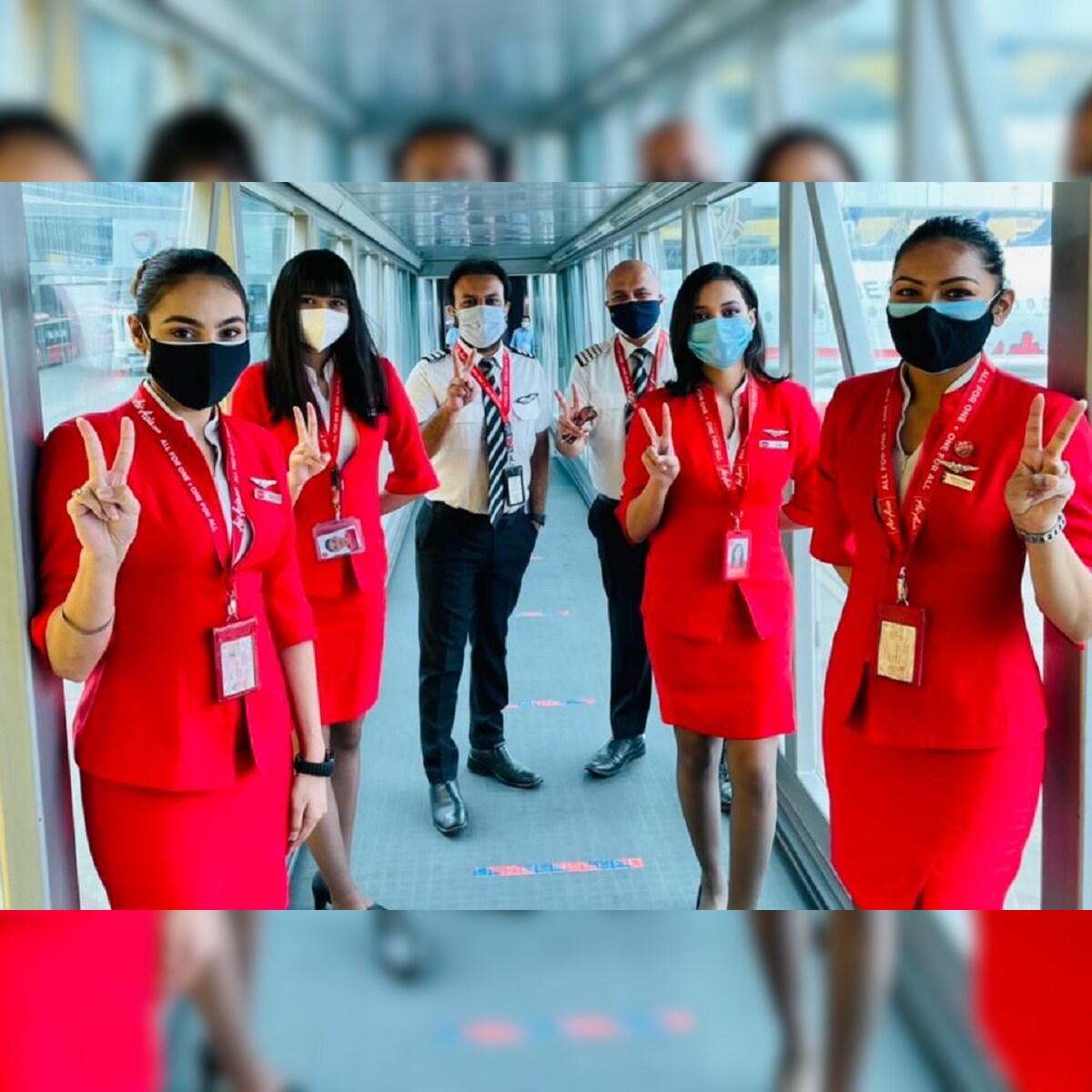 AirAsia India Operates 9 Flights With Fully Vaccinated Crew Across 