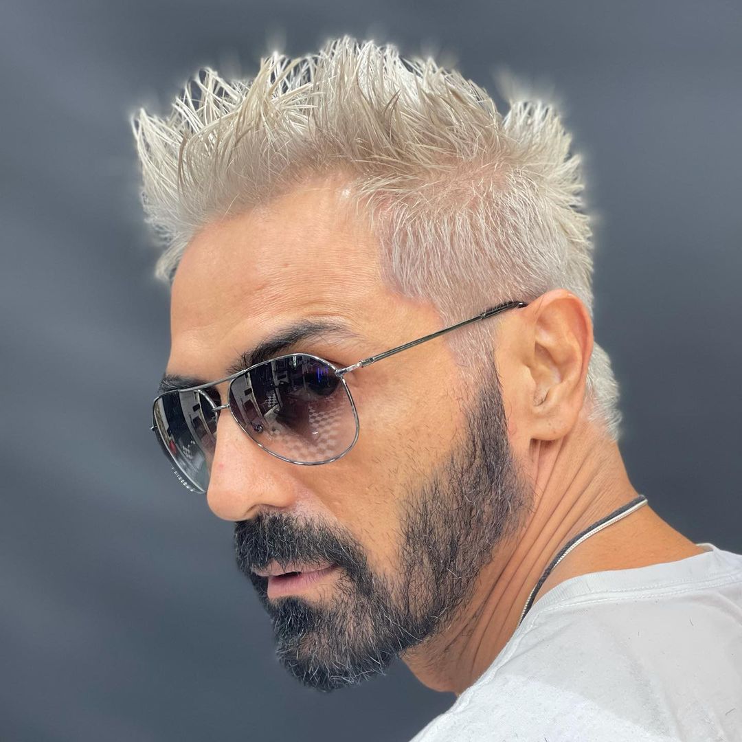 Arjun Rampal�s Platinum Blonde Hairdo Looks Hot, Actor