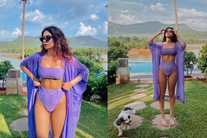 Khushi Kapoor Looks Sexy In Purple Bikini, See The Star Kid's Most Gorgeous Photos