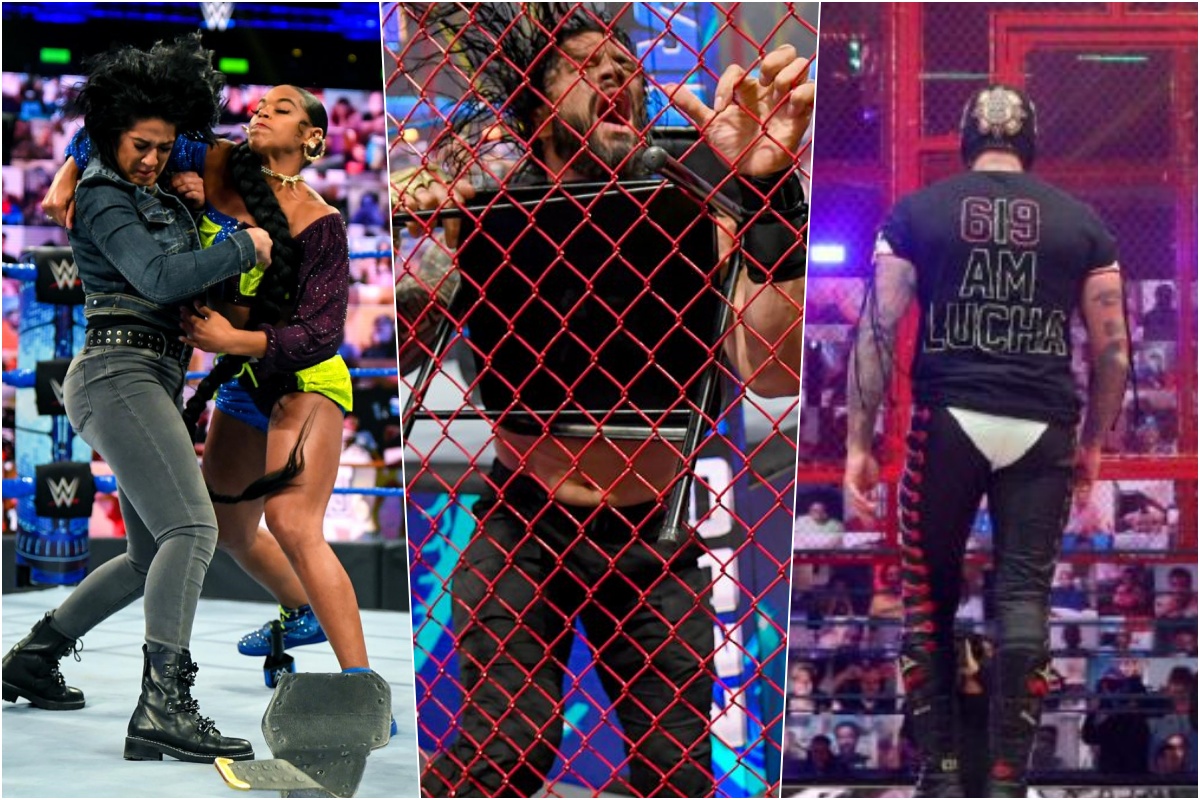 Wwe Smackdown Results Roman Reigns Beats Rey Mysterio Major Hell In A Cell Matches Revealed Bianca Belair To Face Bayley
