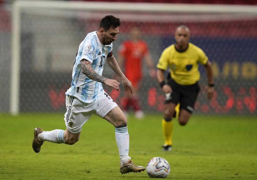 Copa America Lionel Messi Stars As Argentina Edge Past Uruguay Chile