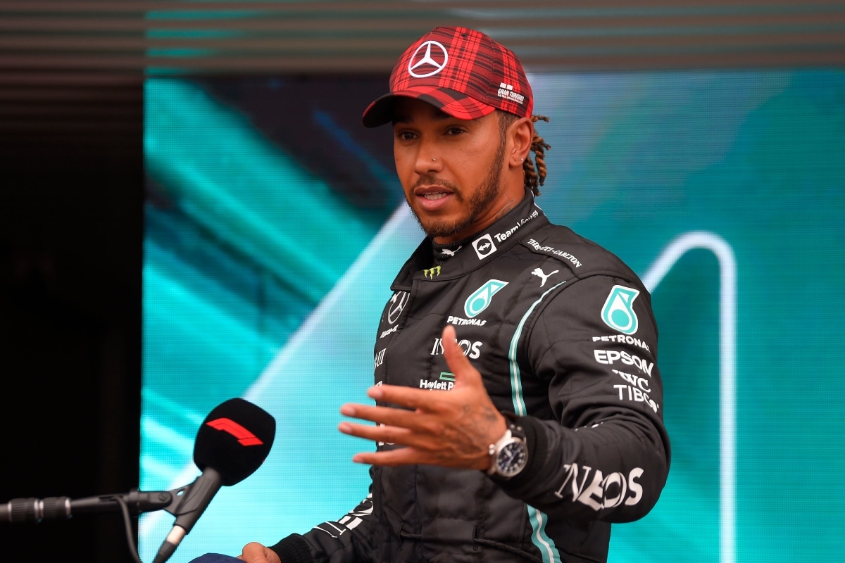 Lewis Hamilton Condemns Racist Abuse of England Players After Euro 2020 Loss
