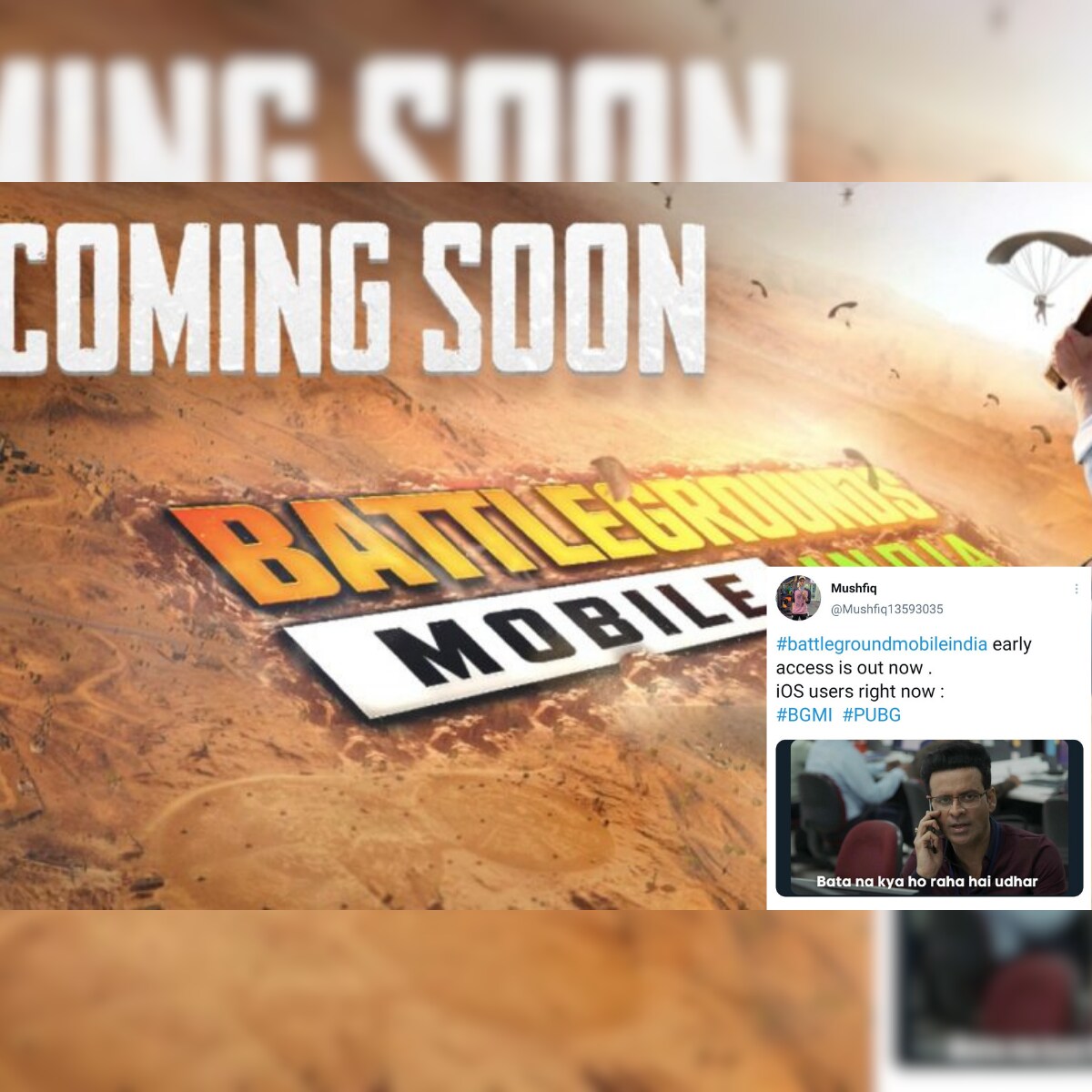 Twitter Flooded with Hilarious Memes as Gamers Celebrate Battlegrounds Mobile India's Launch Twitter Flooded with Hilarious Memes as Gamers Celebrate Battlegrounds Mobile India's Launch