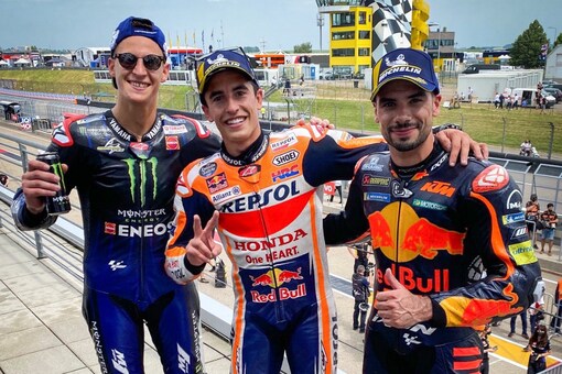 Marc Marquez at German Grand Prix (Twitter)