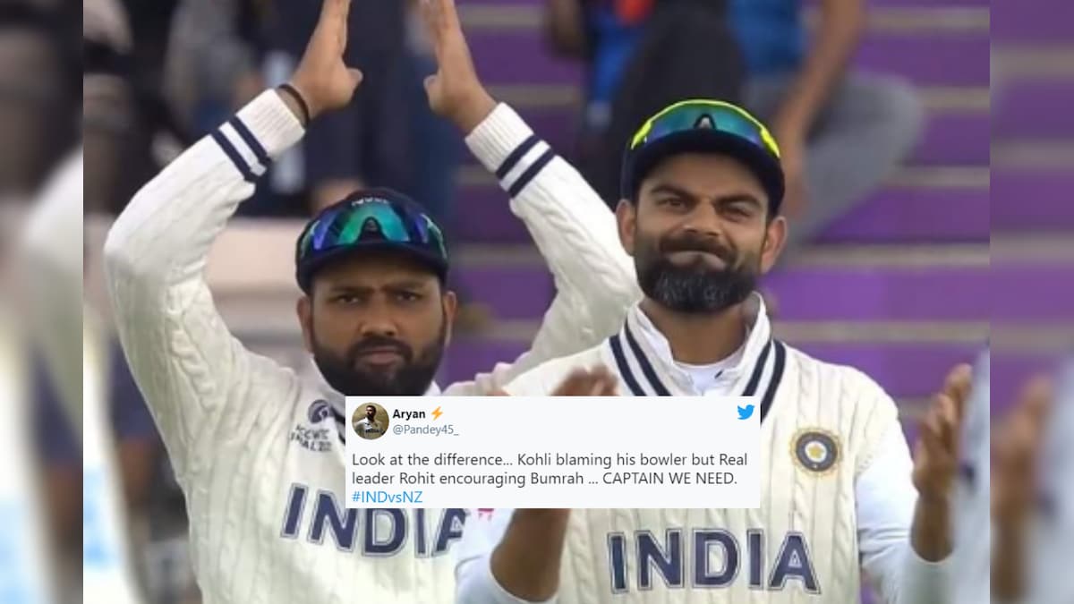 Kohli, Rohit Sharma's Contrasting Reactions to Bowler in WTC Final Has ...