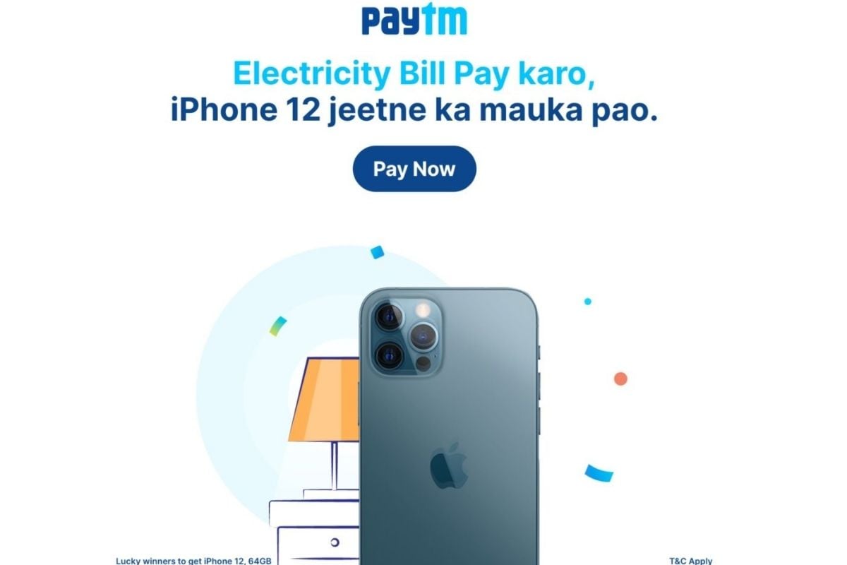 Paytm S Ongoing Iphone Bonanza Offer Gives Users A Chance To Win Iphone 12 Here S How