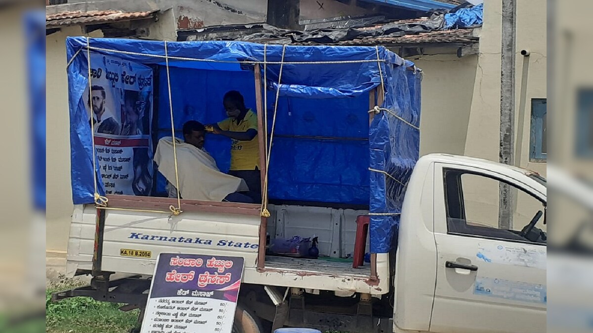 Karnataka's 'Barber on Wheels' is Shaking Things Up With His Mobile Salon, One Doorstep at a Time