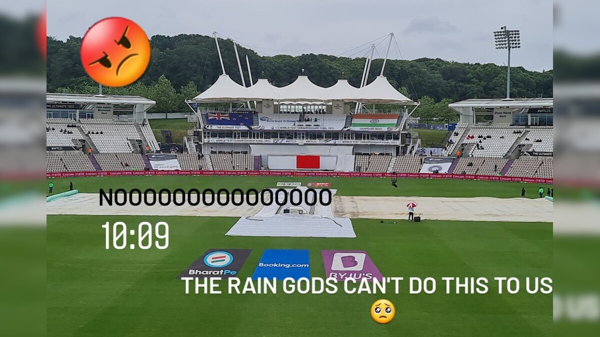 Southampton Weather Highlights Wtc Final Ind Vs Nz June 22 Day 5 Play Resumes Forecast For The Day Is Clear