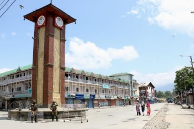 File Photo of Srinagar's Lal Chowk