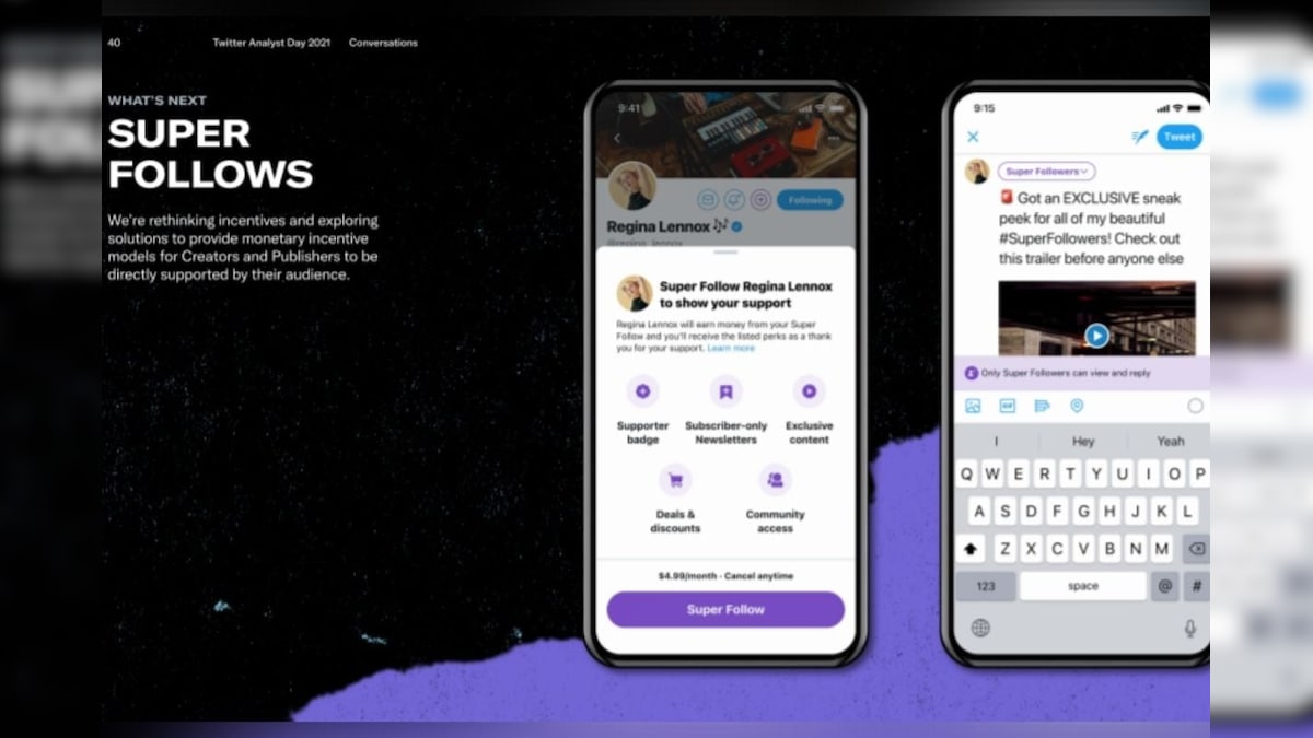 Twitter Opens Applications to Test Super Follows Subscription, Ticketed Spaces