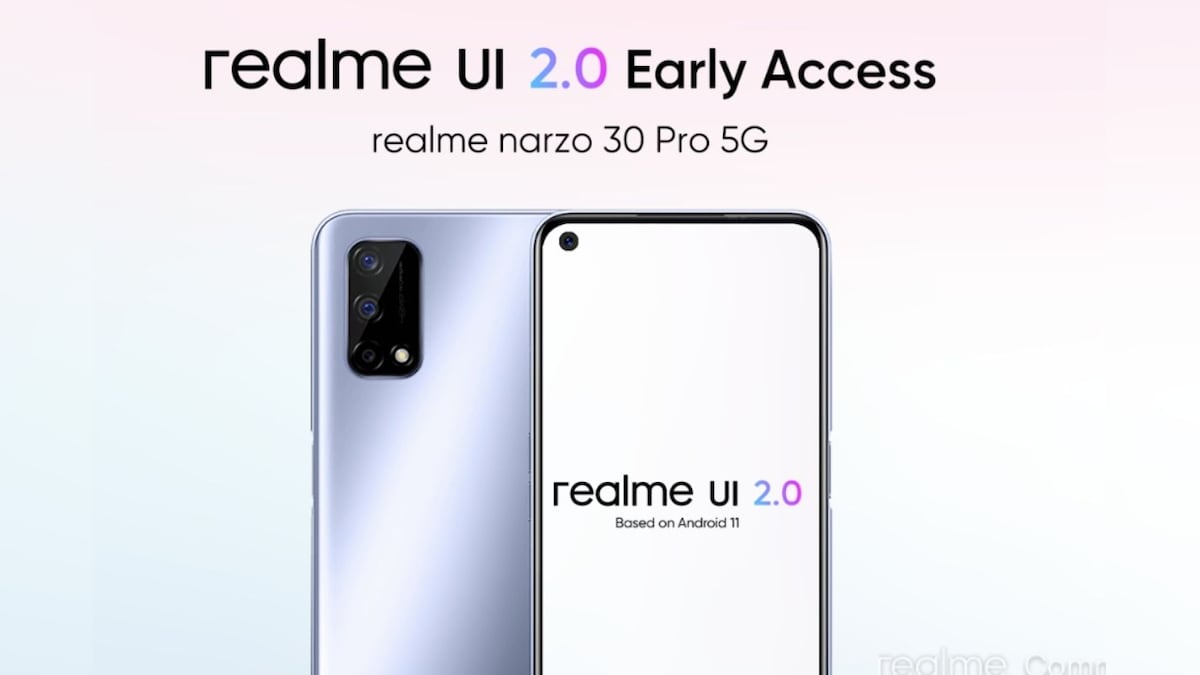 Realme Narzo 30 Pro 5G and 30A, Realme 5 Pro Get Realme UI 2.0 Early Access: How to Download