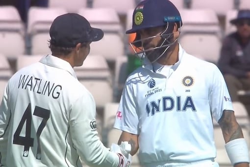 WTC Final: On Last Day of Career, BJ Watling Gets Congratulated by Virat Kohli