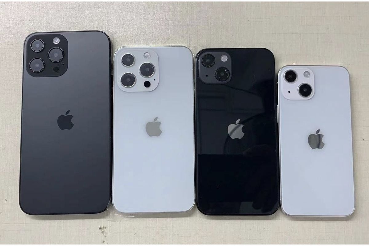 Apple Iphone 13 Series Dummy Models Show That Iphone 13 Iphone 13 Mini Cameras May Look Different