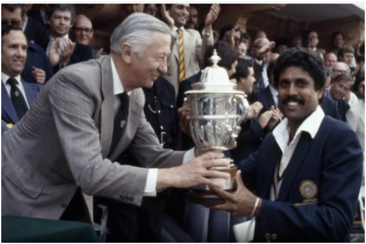  The Kapil Dev-led team won India's first World Cup at the Lord's wearing an all-white jersey